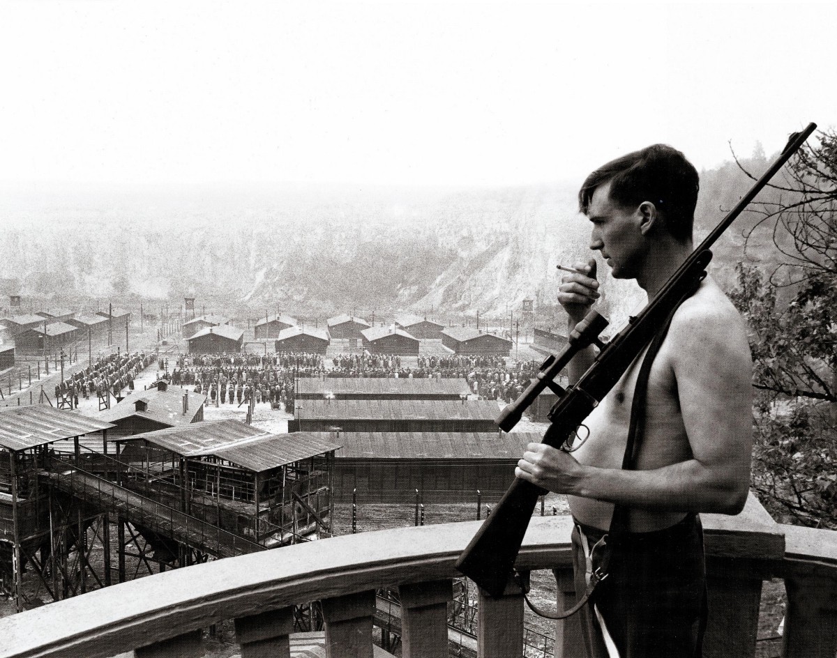 Modern hillside reminiscent of scenes from Schindler's List