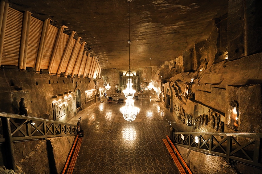 Wieliczka Salt Mine interior